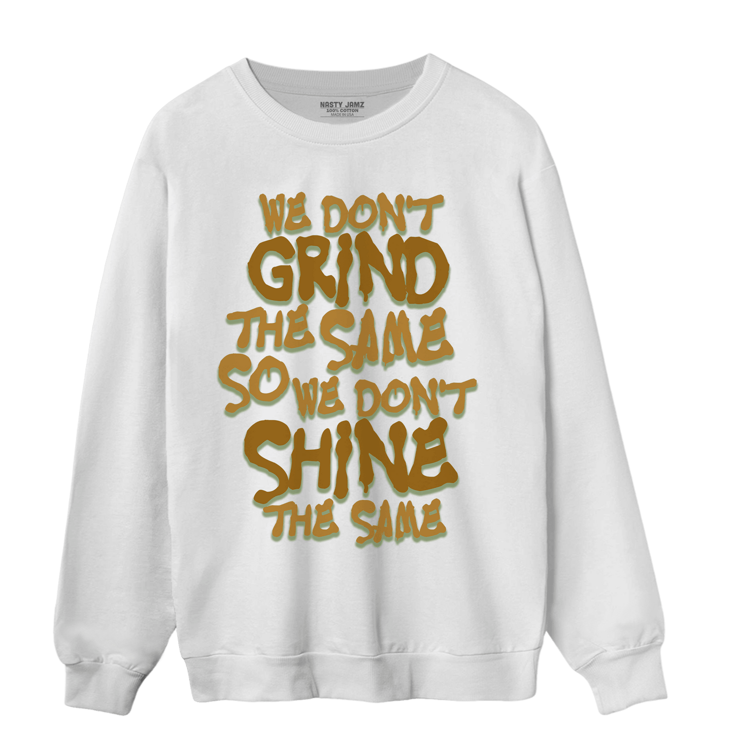 Wheat 13s Sweatshirt Match Dont Shine The Same - NastyJamz