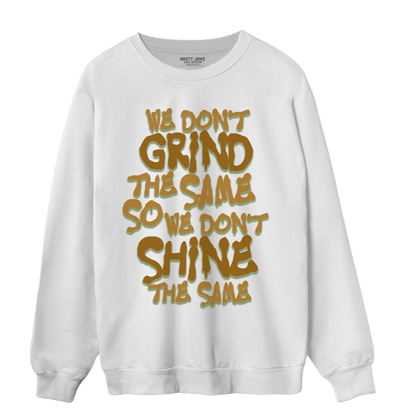 Wheat 13s Sweatshirt Match Dont Shine The Same - NastyJamz
