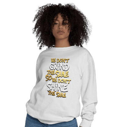 Mid SE Black Gold 1s Sweatshirt Match Dont Shine The Same - NastyJamz
