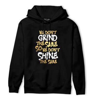 Mid SE Black Gold 1s Hoodie Match Dont Shine The Same - NastyJamz