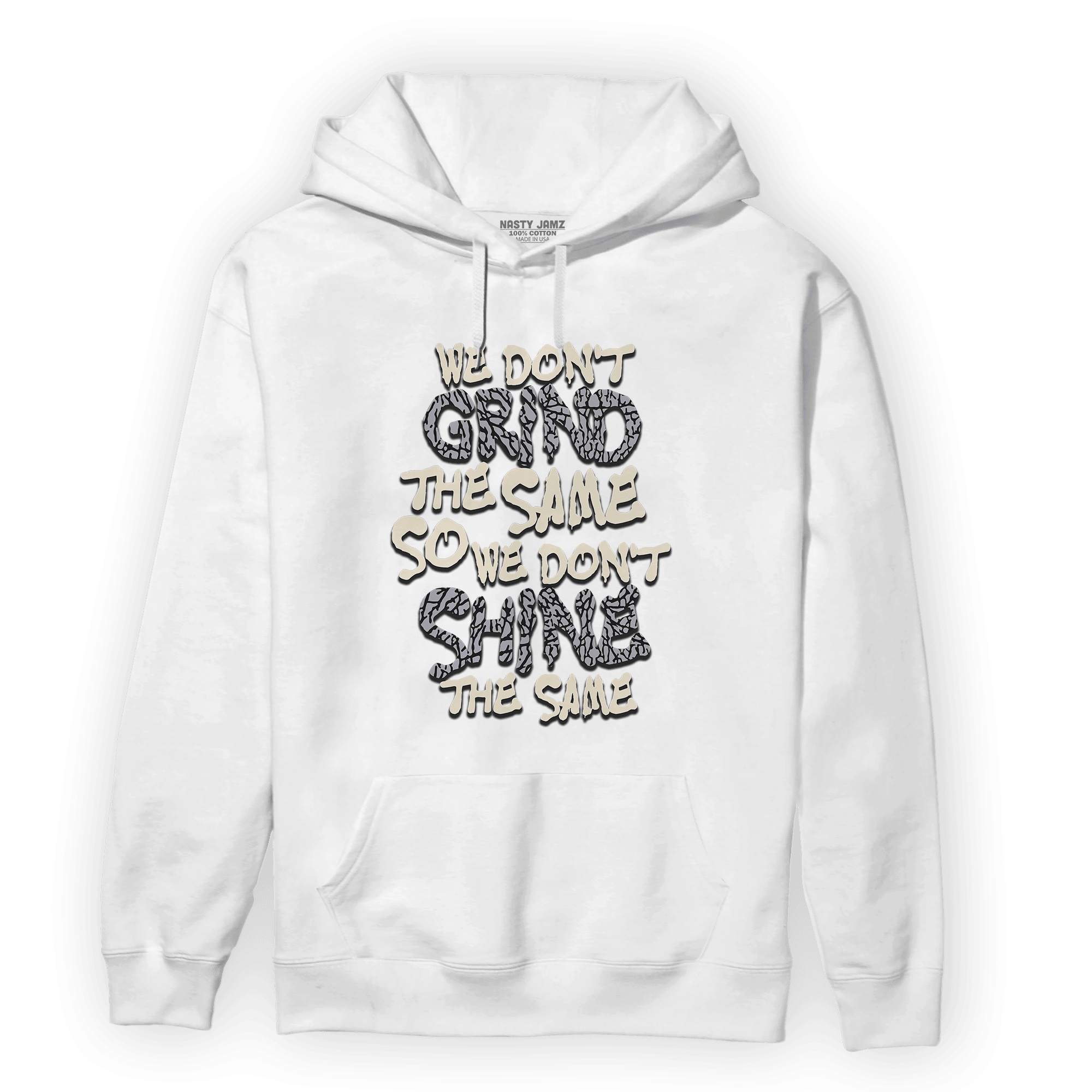 Off Noir 3s Hoodie Match Dont Shine The Same - NastyJamz
