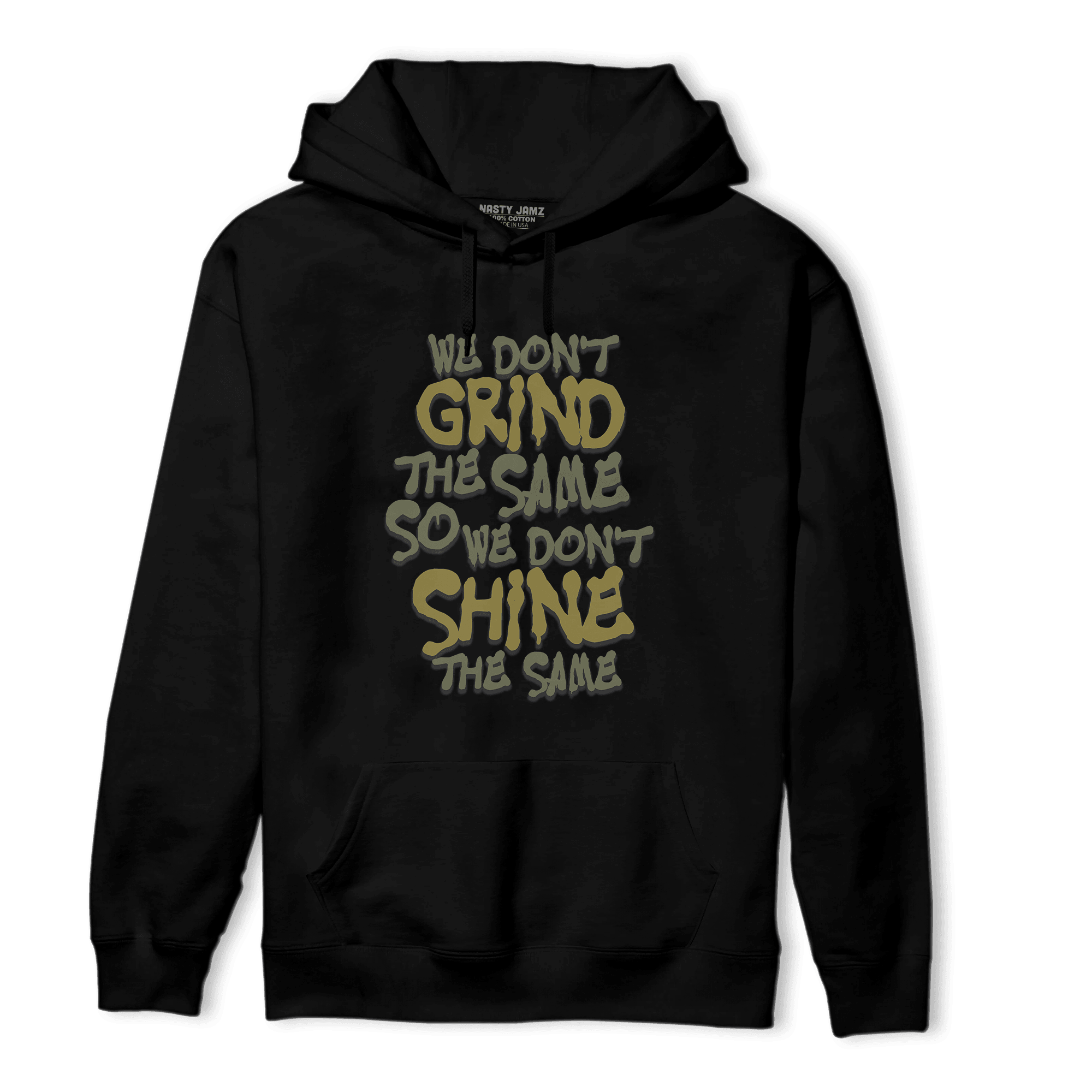 SE Craft Medium Olive 4s Hoodie Match Dont Shine The Same - NastyJamz