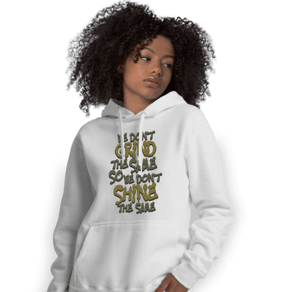 SE Craft Medium Olive 4s Hoodie Match Dont Shine The Same - NastyJamz