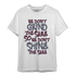 Burgundy 5s T Shirt Match Dont Shine The Same - NastyJamz