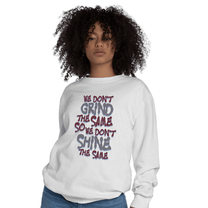 Burgundy 5s Sweatshirt Match Dont Shine The Same - NastyJamz
