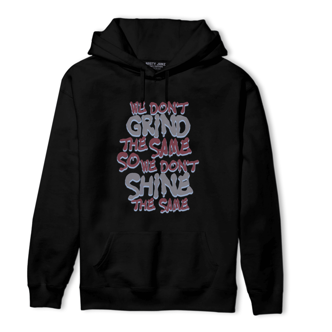 Burgundy 5s Hoodie Match Dont Shine The Same - NastyJamz