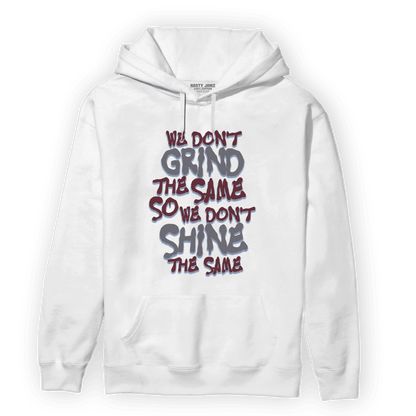Burgundy 5s Hoodie Match Dont Shine The Same - NastyJamz
