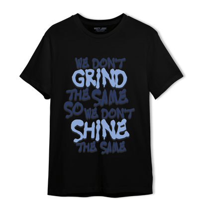Midnight Navy 5s T Shirt Match Dont Shine The Same - NastyJamz