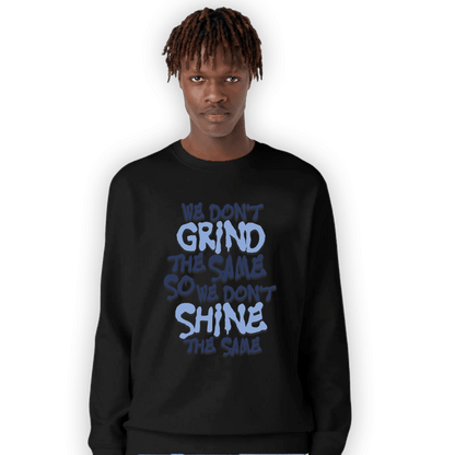 Midnight Navy 5s Sweatshirt Match Dont Shine The Same - NastyJamz