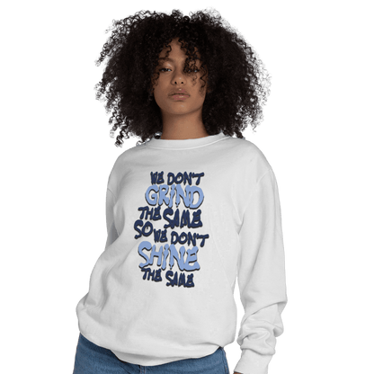 Midnight Navy 5s Sweatshirt Match Dont Shine The Same - NastyJamz
