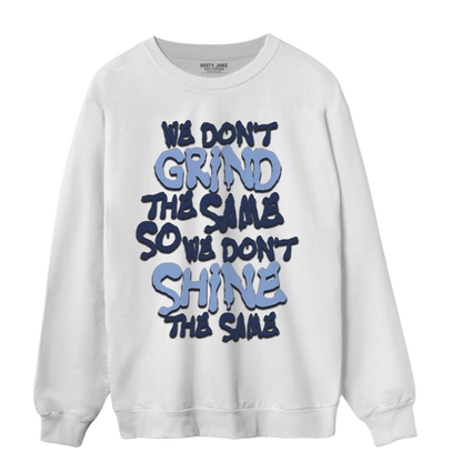 Midnight Navy 5s Sweatshirt Match Dont Shine The Same - NastyJamz