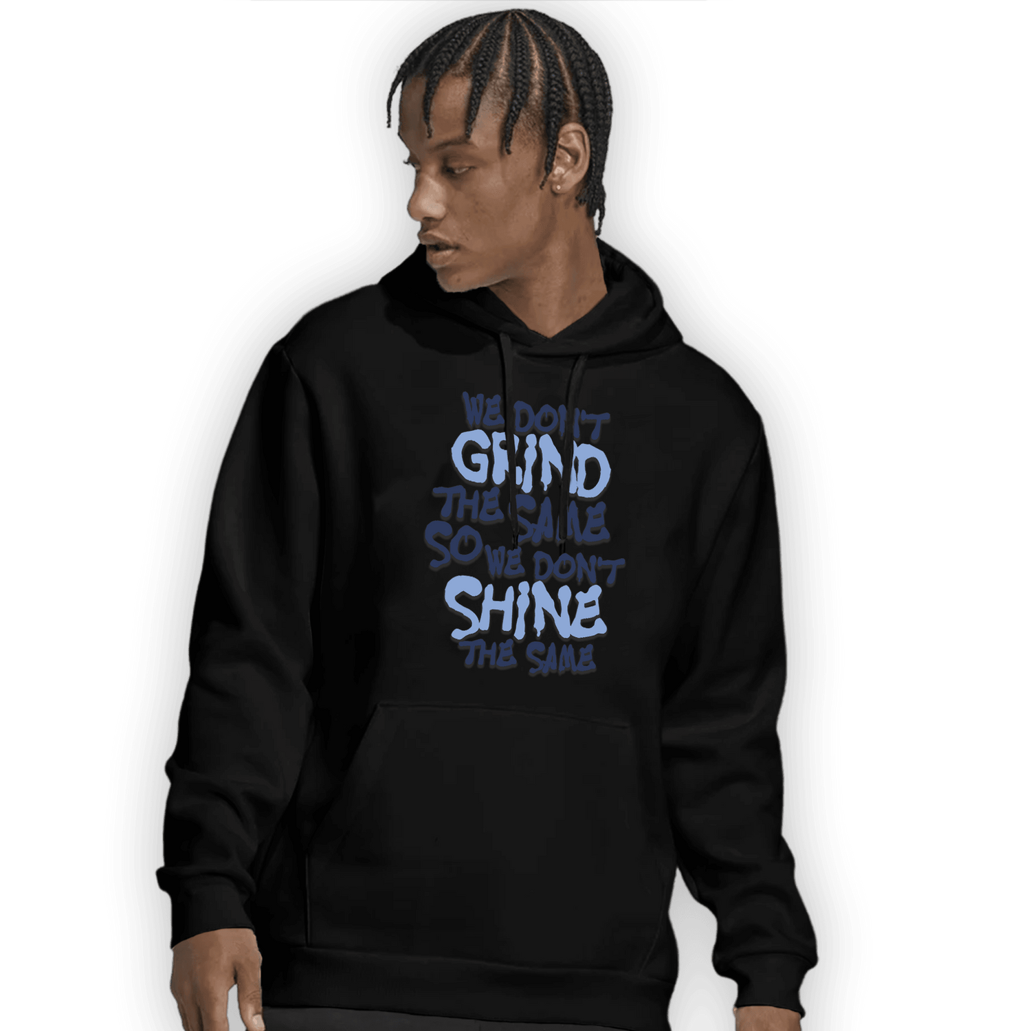 Midnight Navy 5s Hoodie Match Dont Shine The Same - NastyJamz