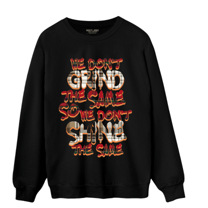 Plaid 5s Sweatshirt Match Dont Shine The Same - NastyJamz