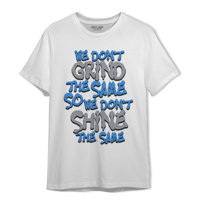 University Blue 5s T Shirt Match Dont Shine The Same - NastyJamz