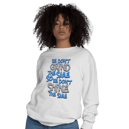 University Blue 5s Sweatshirt Match Dont Shine The Same - NastyJamz