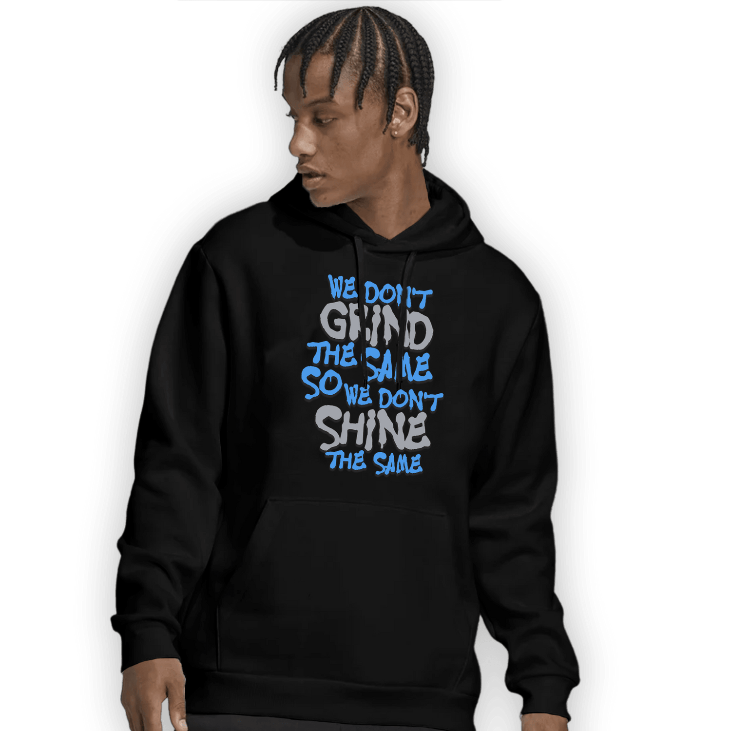 University Blue 5s Hoodie Match Dont Shine The Same - NastyJamz