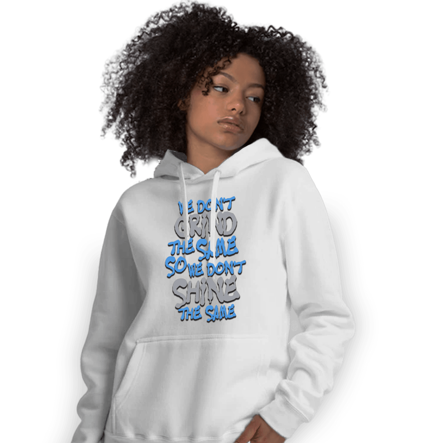 University Blue 5s Hoodie Match Dont Shine The Same - NastyJamz