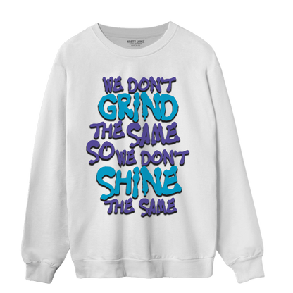 Aqua 6s Sweatshirt Match Dont Shine The Same - NastyJamz