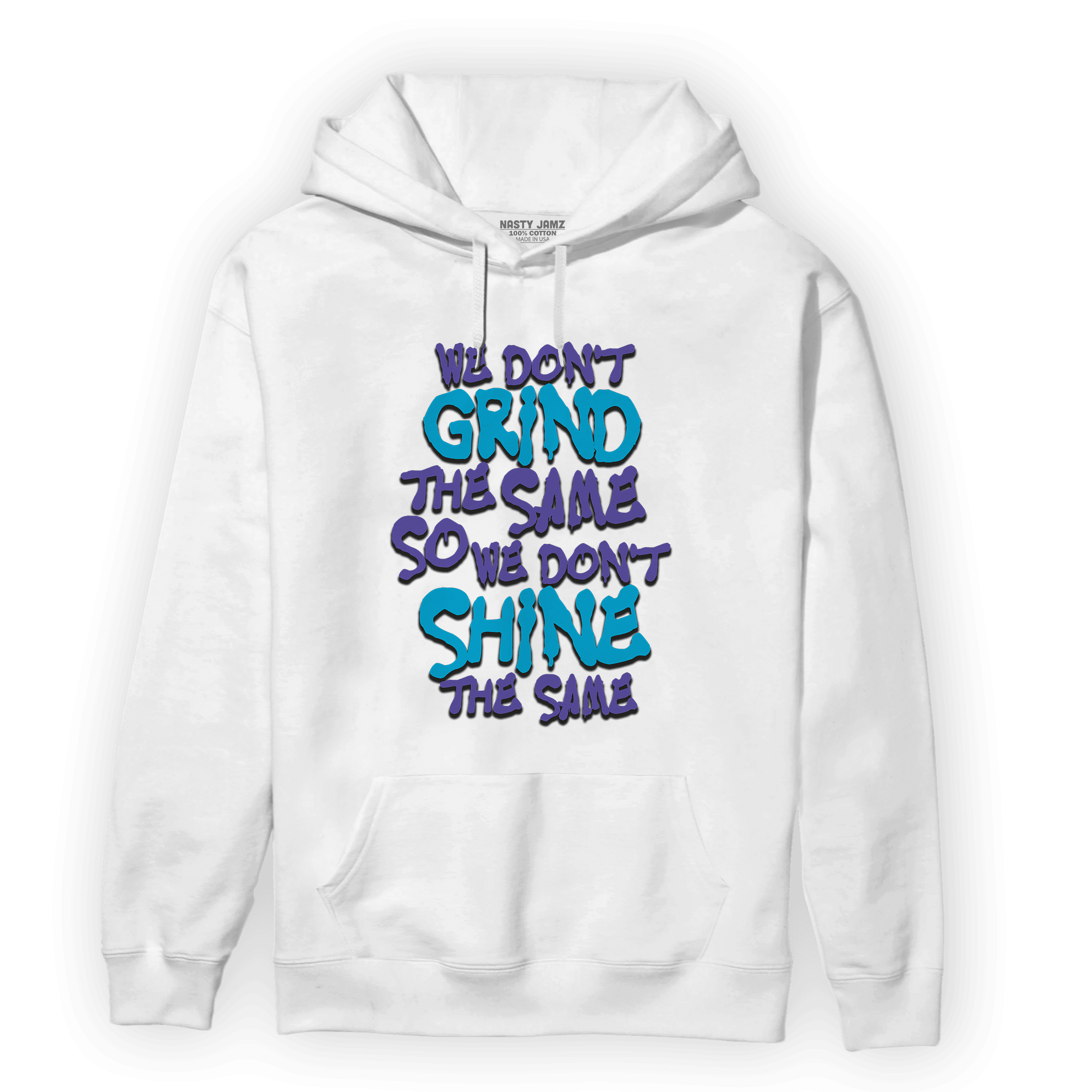 Aqua 6s Hoodie Match Dont Shine The Same - NastyJamz