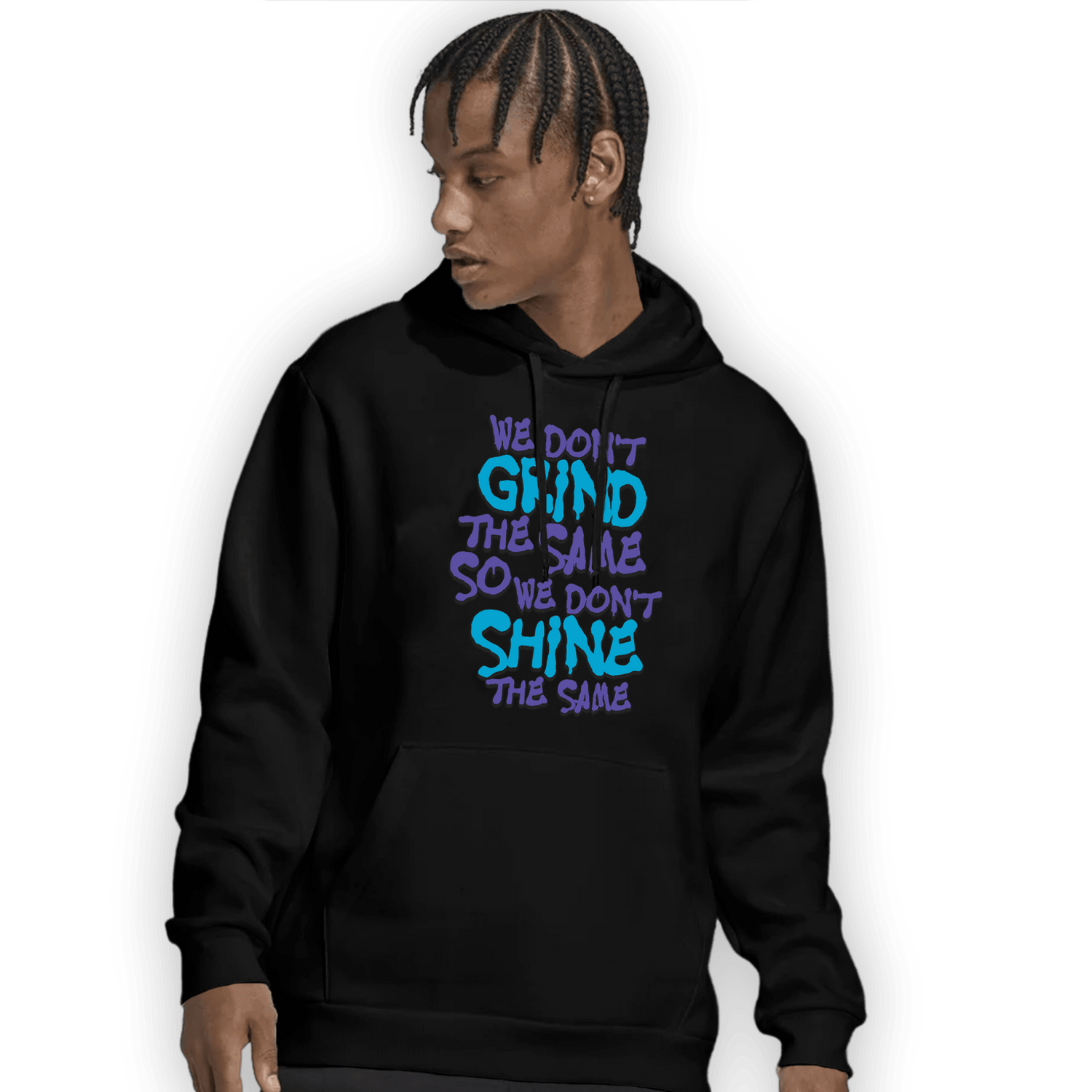 Aqua 6s Hoodie Match Dont Shine The Same - NastyJamz