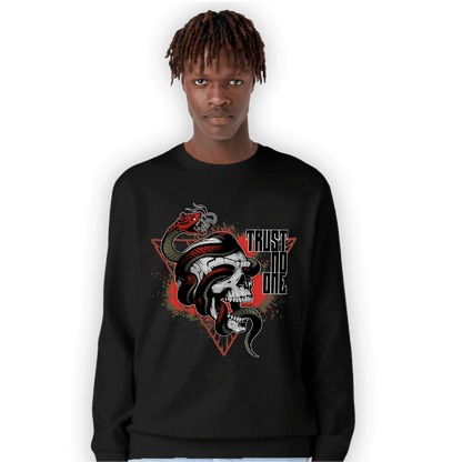 Dunk Low Mystic Red Sweatshirt Match Dont Trust Any - NastyJamz