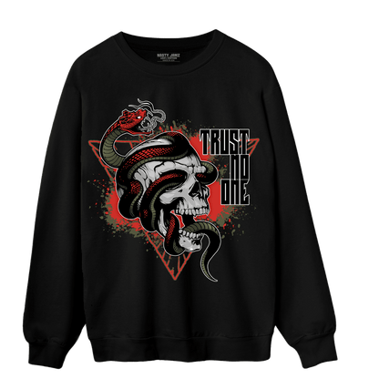 Dunk Low Mystic Red Sweatshirt Match Dont Trust Any - NastyJamz