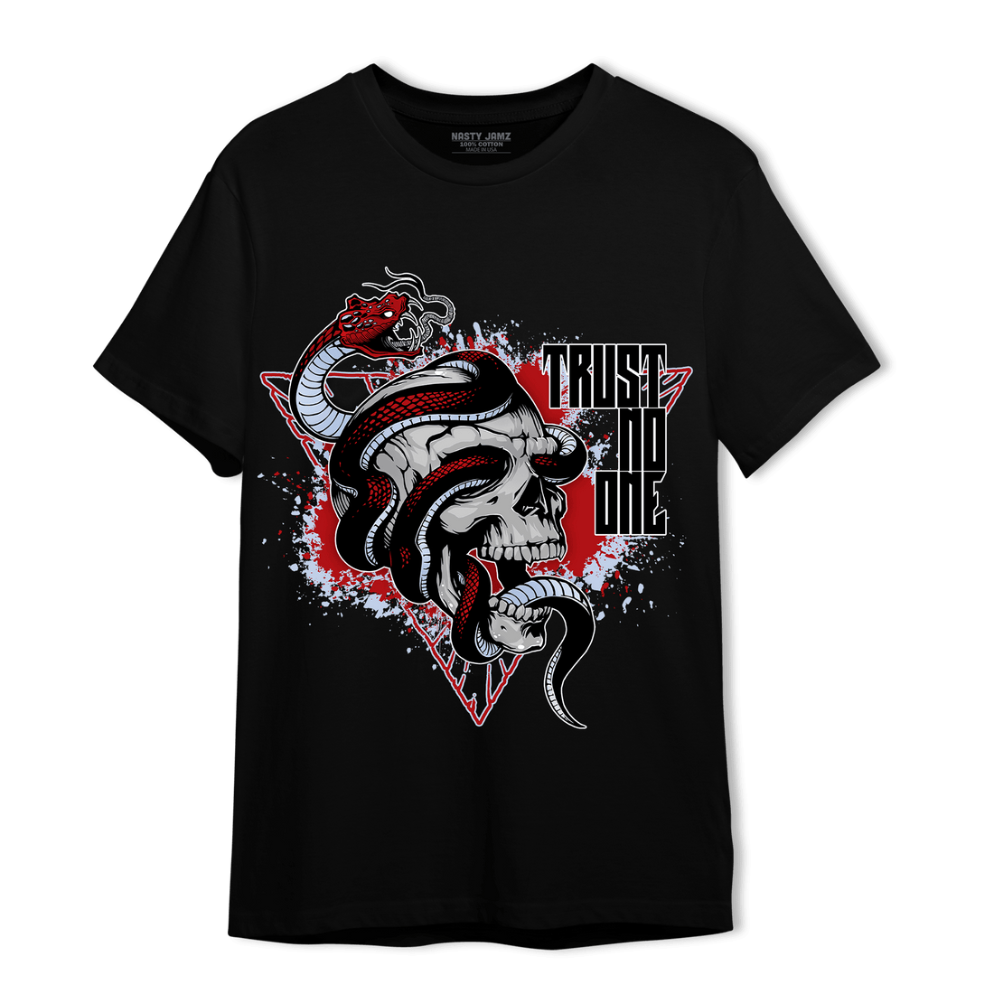 Cherry 11s T Shirt Match Dont Trust Any - NastyJamz