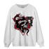 Cherry 12s Sweatshirt Match Dont Trust Any - NastyJamz
