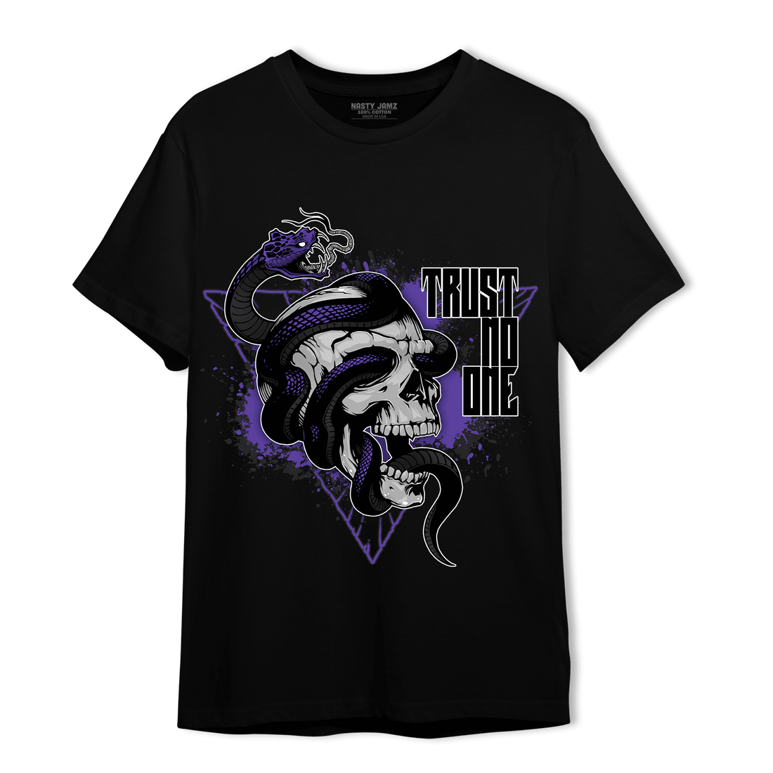 Field Purple 12s T Shirt Match Dont Trust Any - NastyJamz