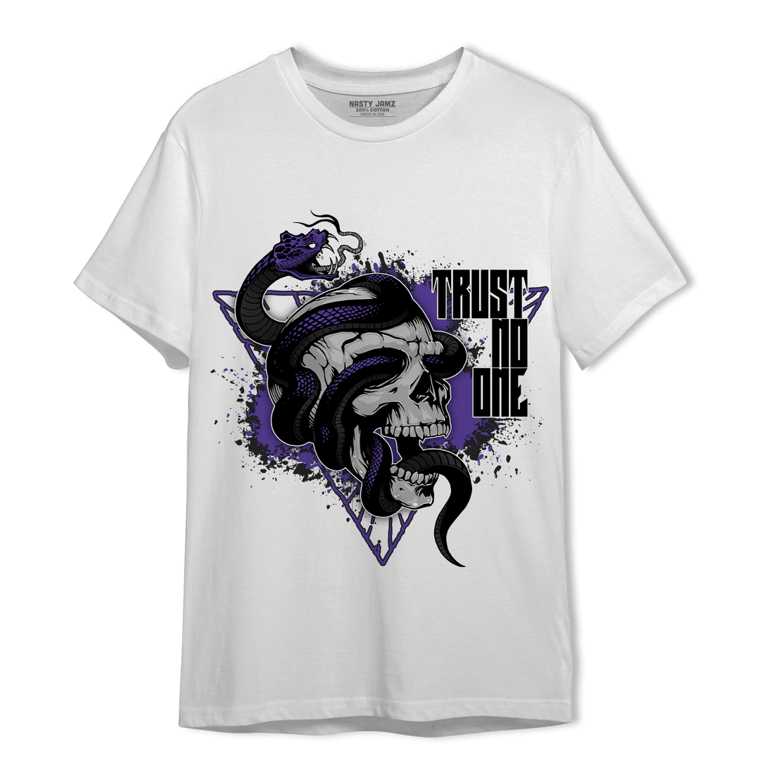 Field Purple 12s T Shirt Match Dont Trust Any - NastyJamz