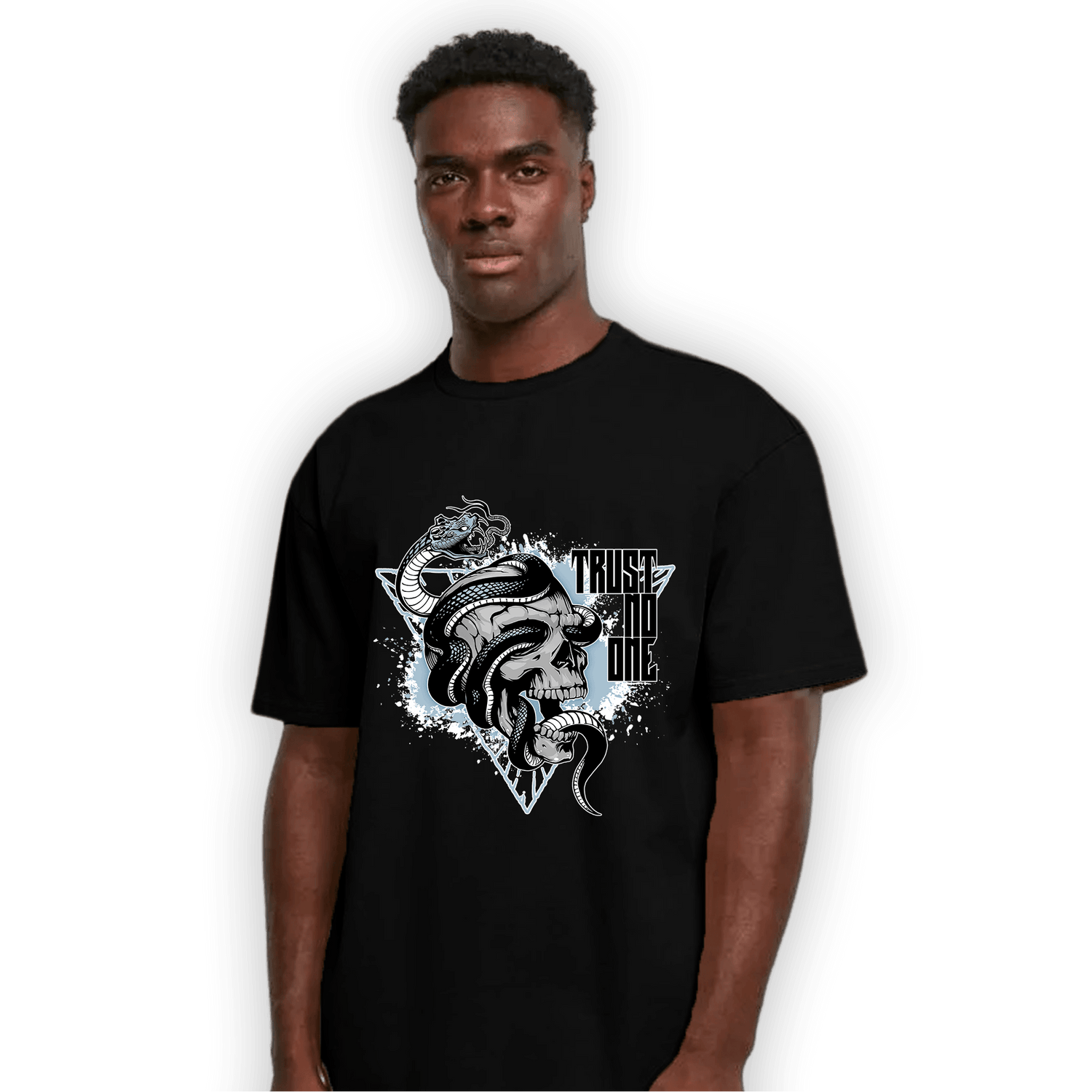 Blue Grey 13s T Shirt Match Dont Trust Any - NastyJamz