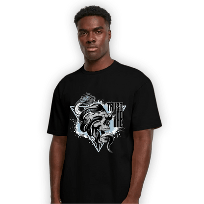 Blue Grey 13s T Shirt Match Dont Trust Any - NastyJamz