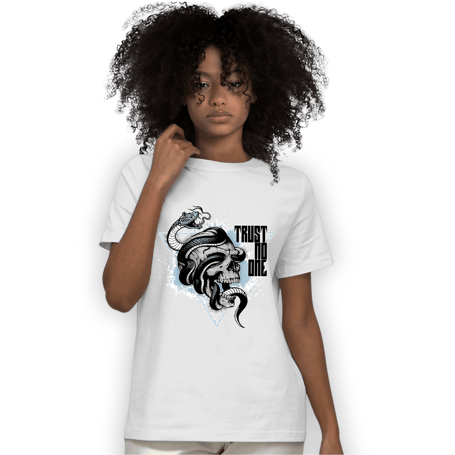 Blue Grey 13s T Shirt Match Dont Trust Any - NastyJamz