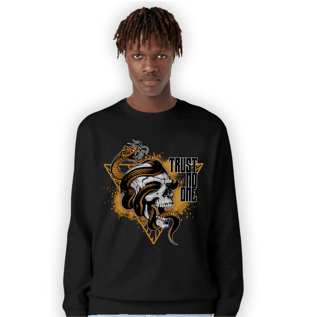 Wheat 13s Sweatshirt Match Dont Trust Any - NastyJamz