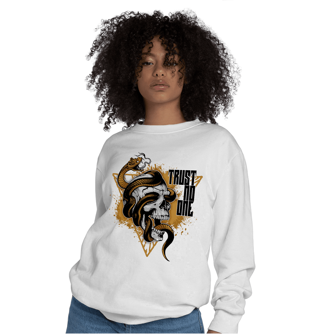 Wheat 13s Sweatshirt Match Dont Trust Any - NastyJamz
