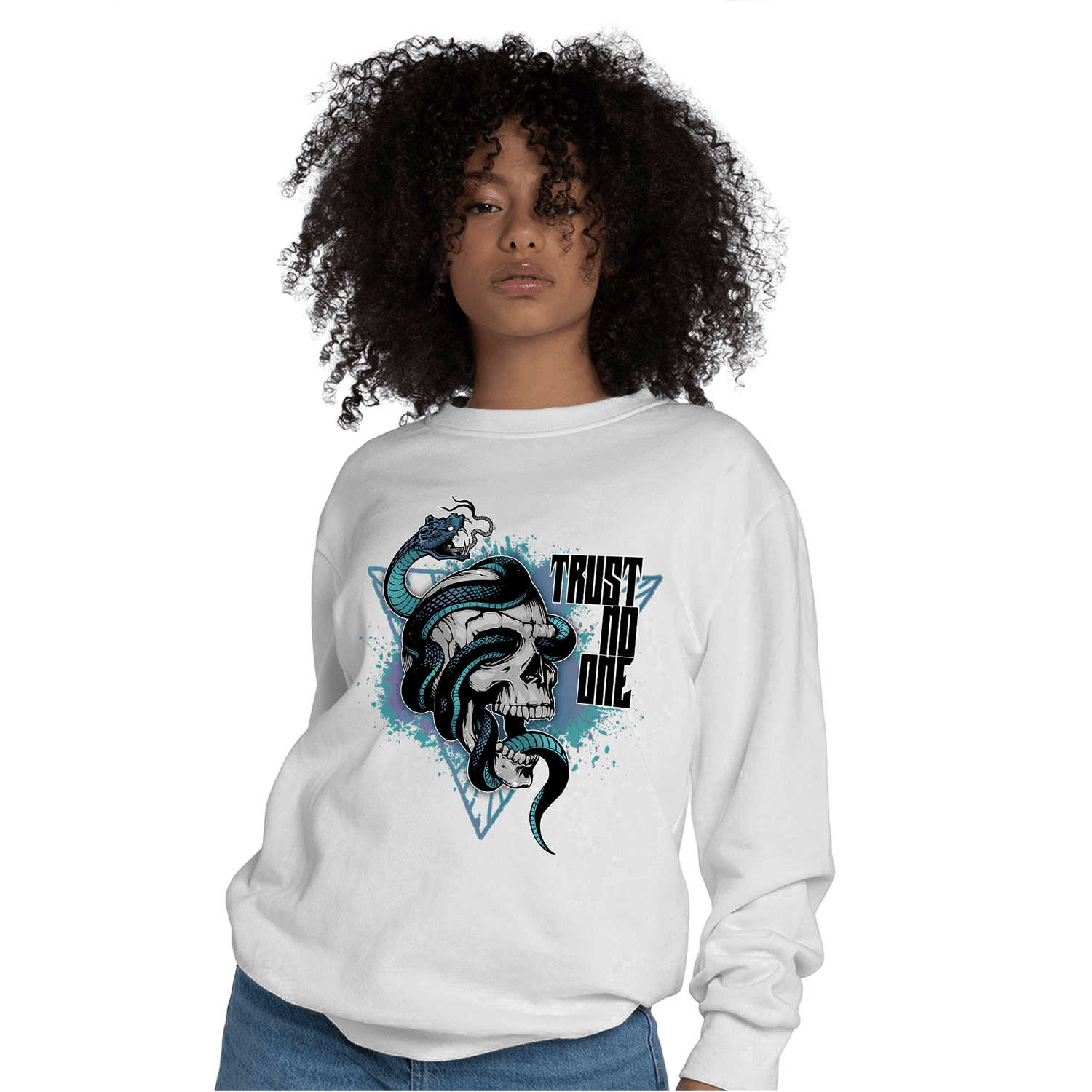 Low Love Letter 14s Sweatshirt Match Dont Trust Any - NastyJamz