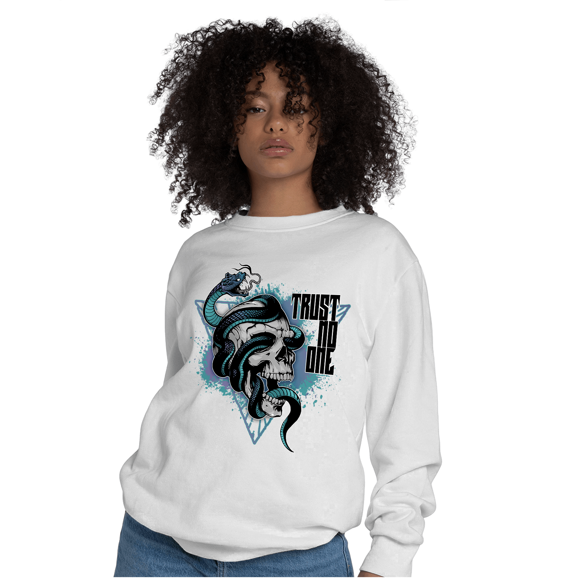 Low Love Letter 14s Sweatshirt Match Dont Trust Any - NastyJamz