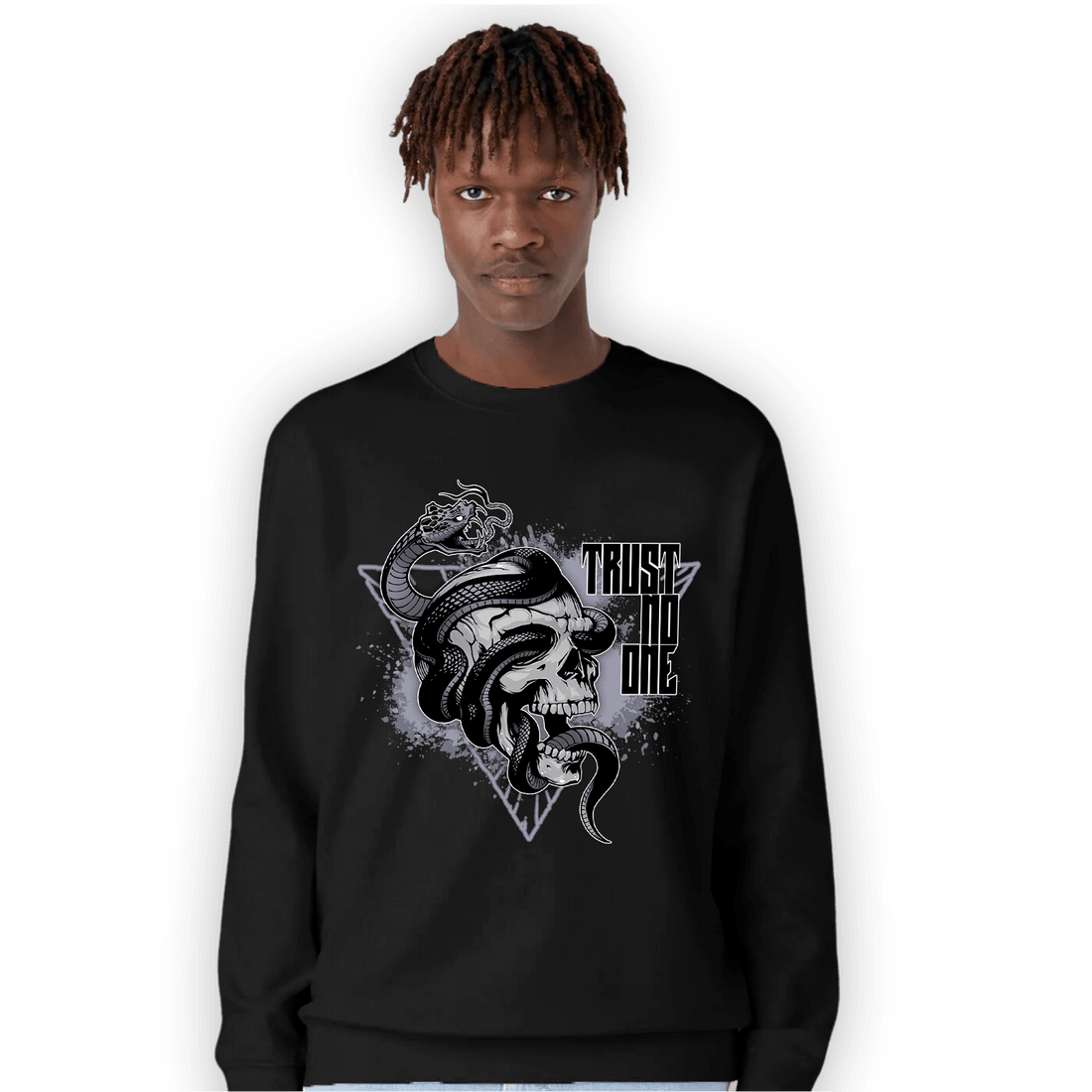 Stealth 14s Sweatshirt Match Dont Trust Any - NastyJamz