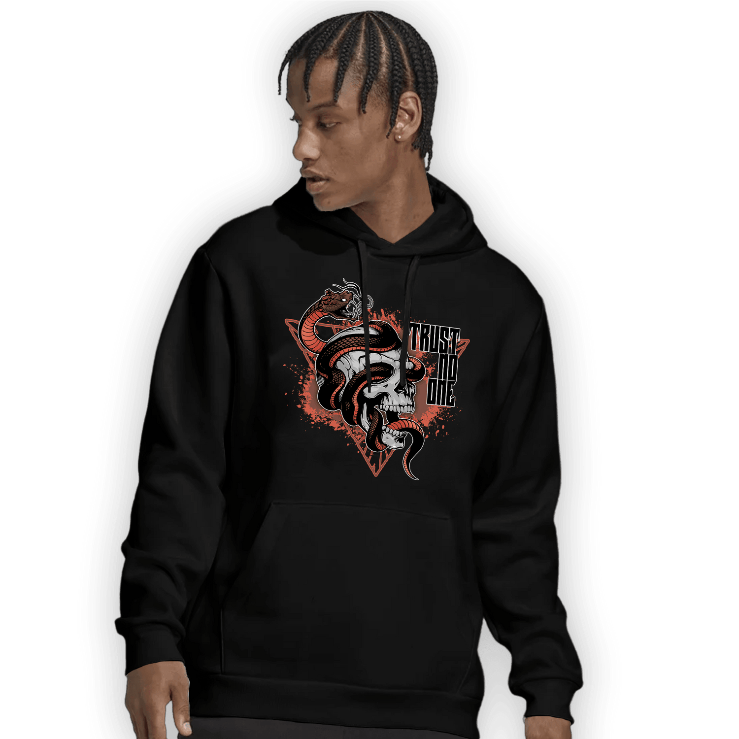 High OG Dusted Clay 1s Hoodie Match Dont Trust Any - NastyJamz