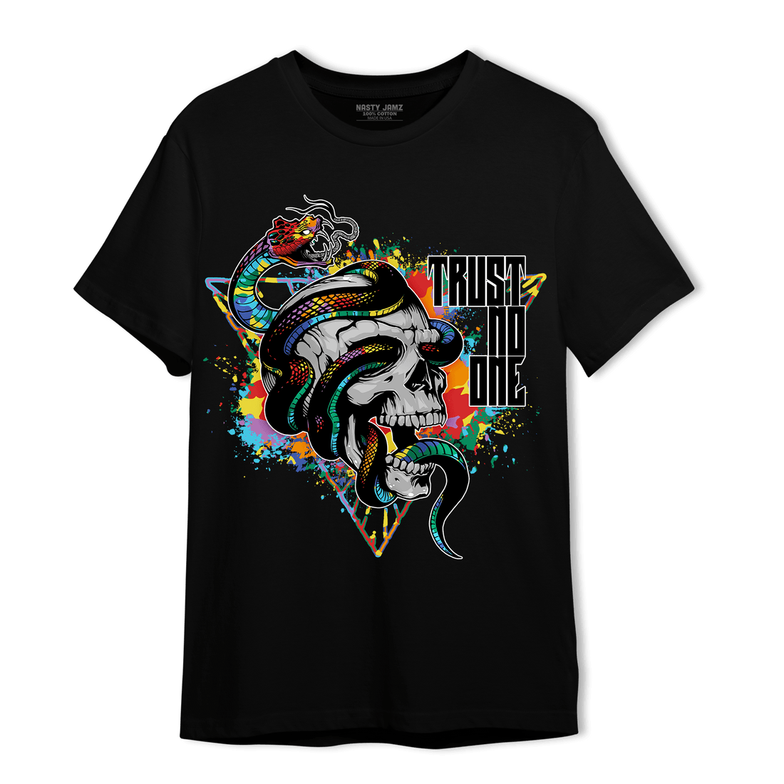 Mid GS Six Championships 1s T Shirt Match Dont Trust Any - NastyJamz