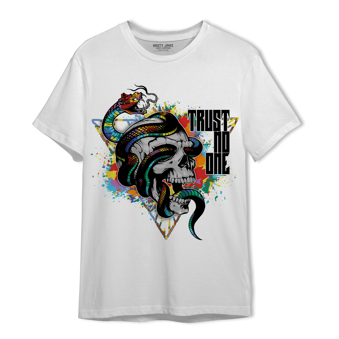 Mid GS Six Championships 1s T Shirt Match Dont Trust Any - NastyJamz