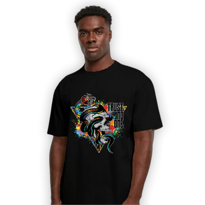 Mid GS Six Championships 1s T Shirt Match Dont Trust Any - NastyJamz