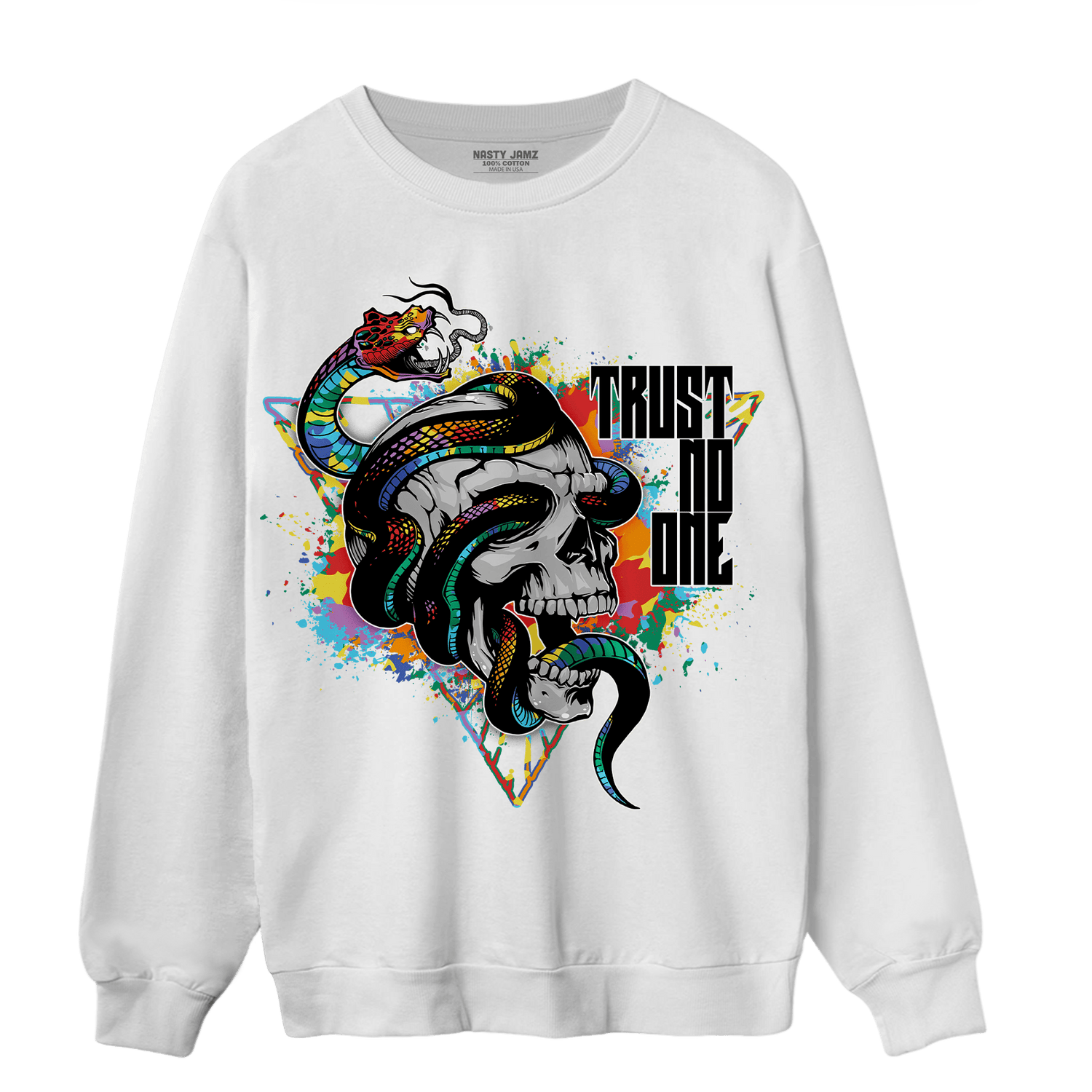 Mid GS Six Championships 1s Sweatshirt Match Dont Trust Any - NastyJamz