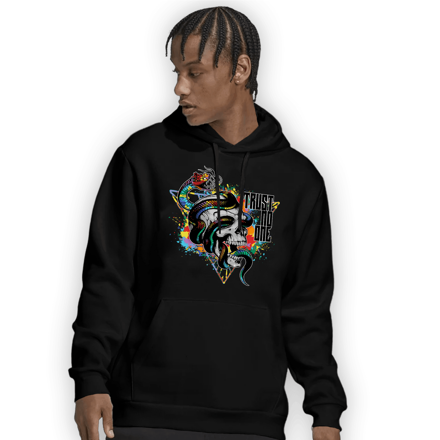 Mid GS Six Championships 1s Hoodie Match Dont Trust Any - NastyJamz