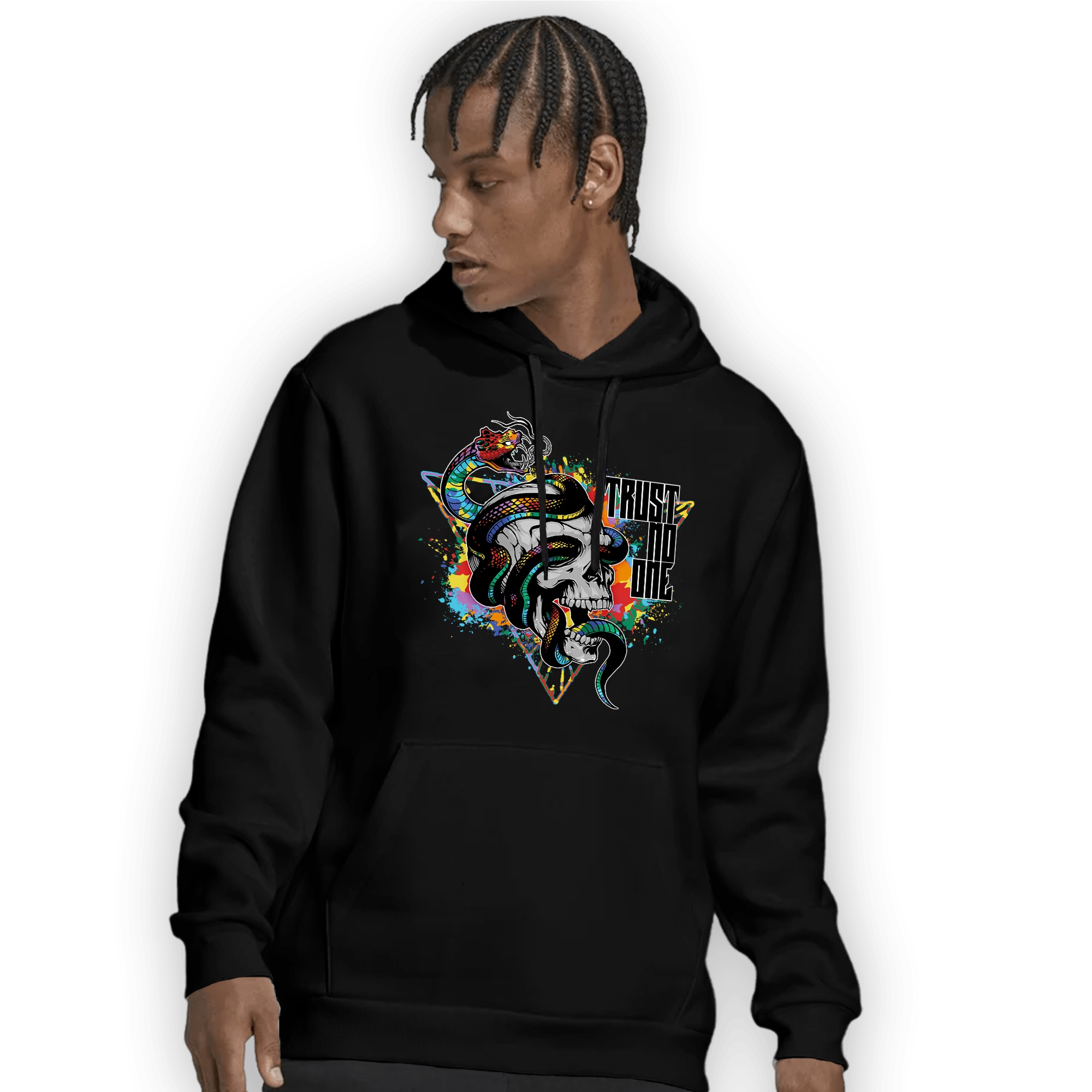 Mid GS Six Championships 1s Hoodie Match Dont Trust Any - NastyJamz