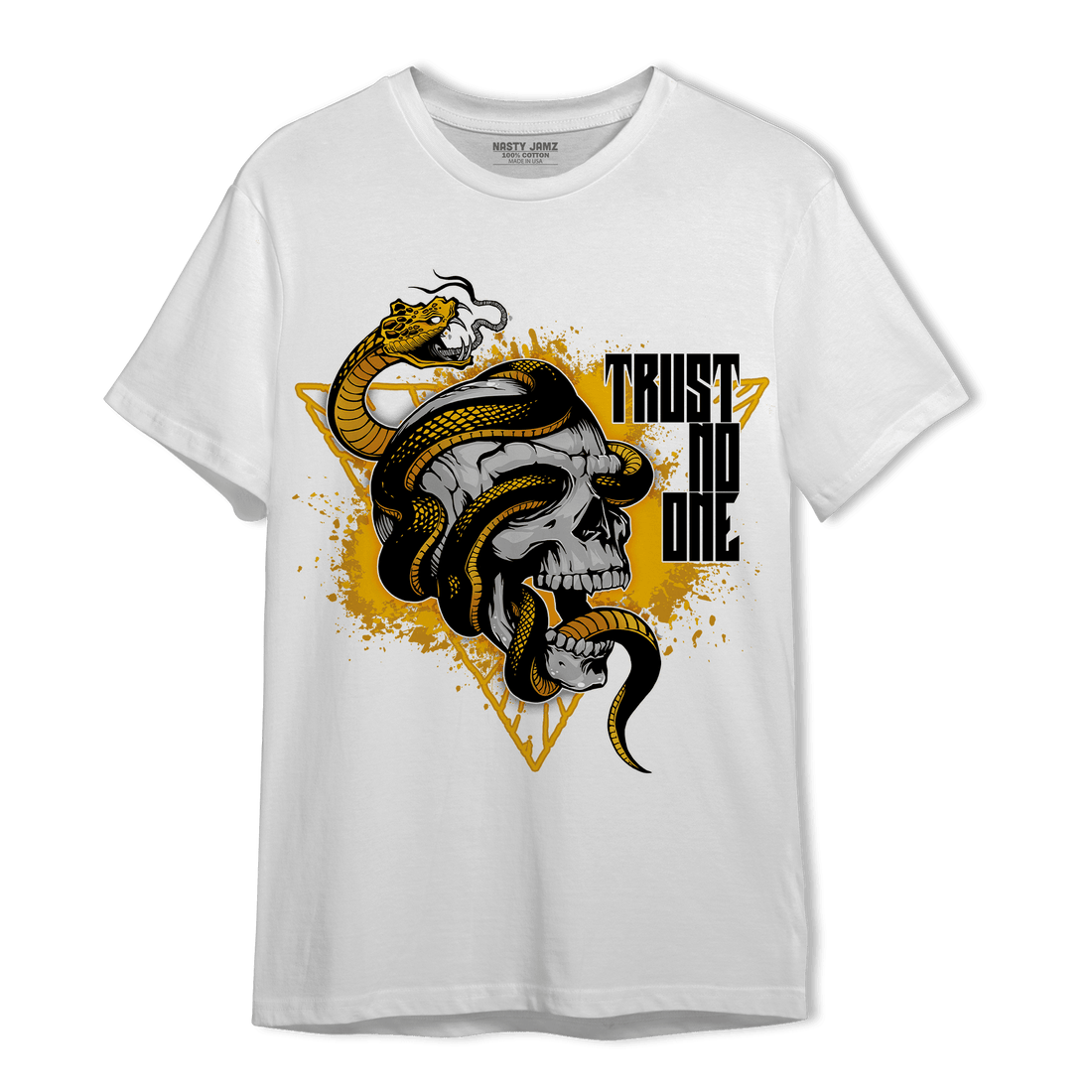 Yellow Ochre 1s T Shirt Match Dont Trust Any - NastyJamz