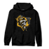 Yellow Ochre 1s Hoodie Match Dont Trust Any - NastyJamz