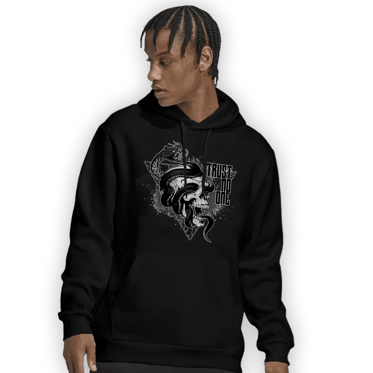Fear Pack 3s Hoodie Match Dont Trust Any - NastyJamz