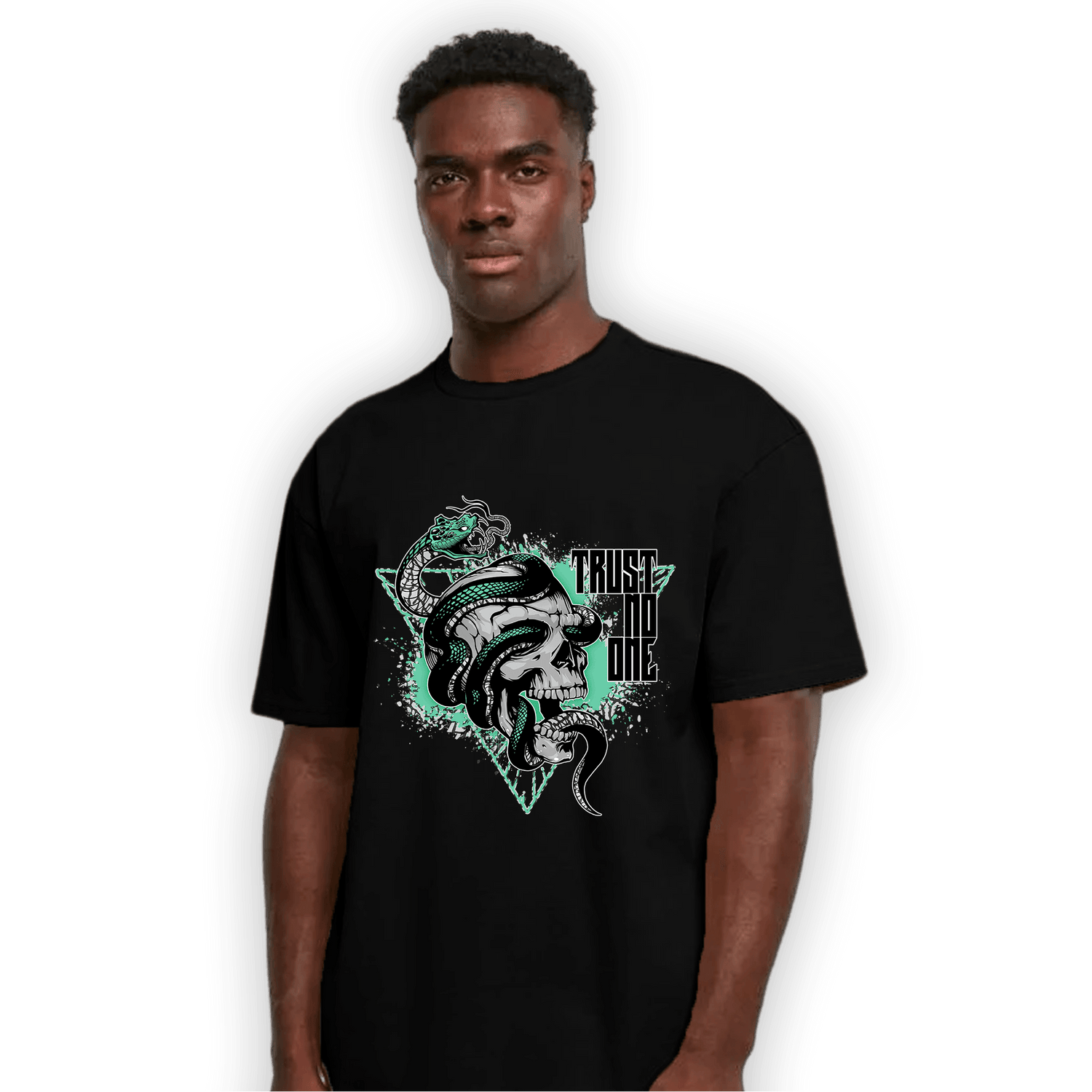 NastyJamz Green Glow 3s T Shirt Match Dont Trust Any