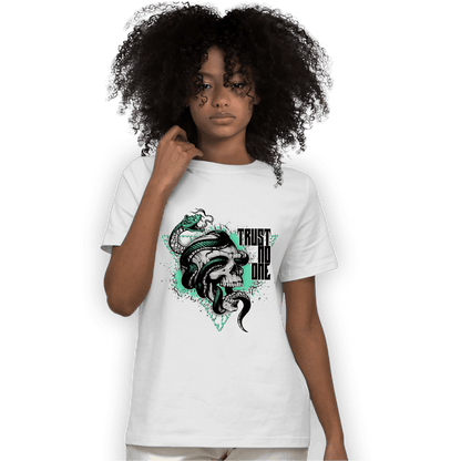 Green Glow 3s T Shirt Match Dont Trust Any - NastyJamz